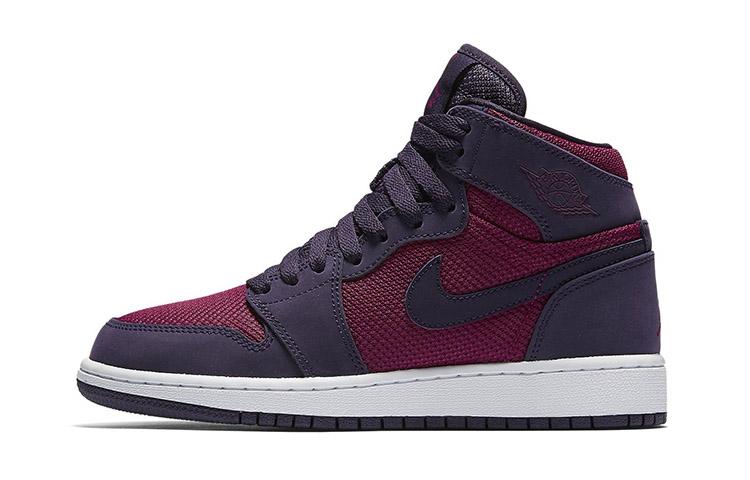Jordan Air Jordan 1 Retro High True Berry Rutschfest Dämpfung Abriebfest 332148-608 35.5
