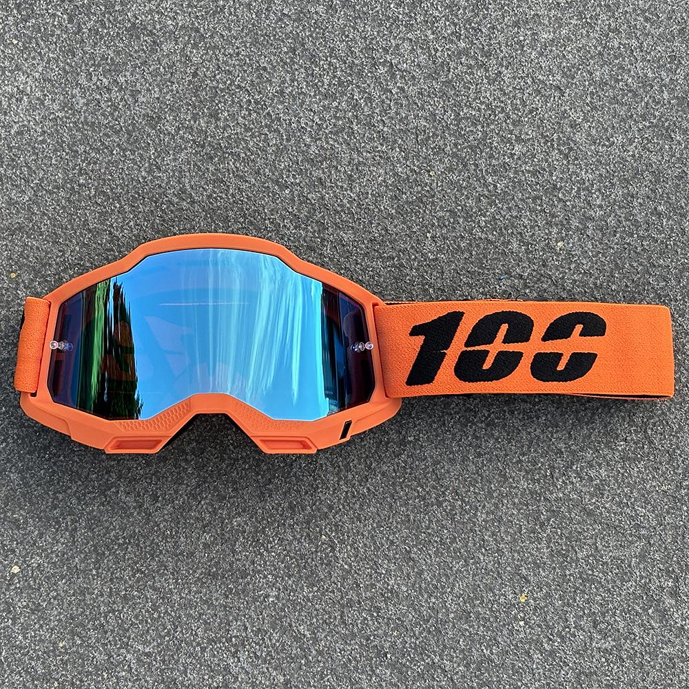 100 Motocross Brille MX Offroad Maske Helme Brille Ski Sport für Motorrad Dirtbike Brille