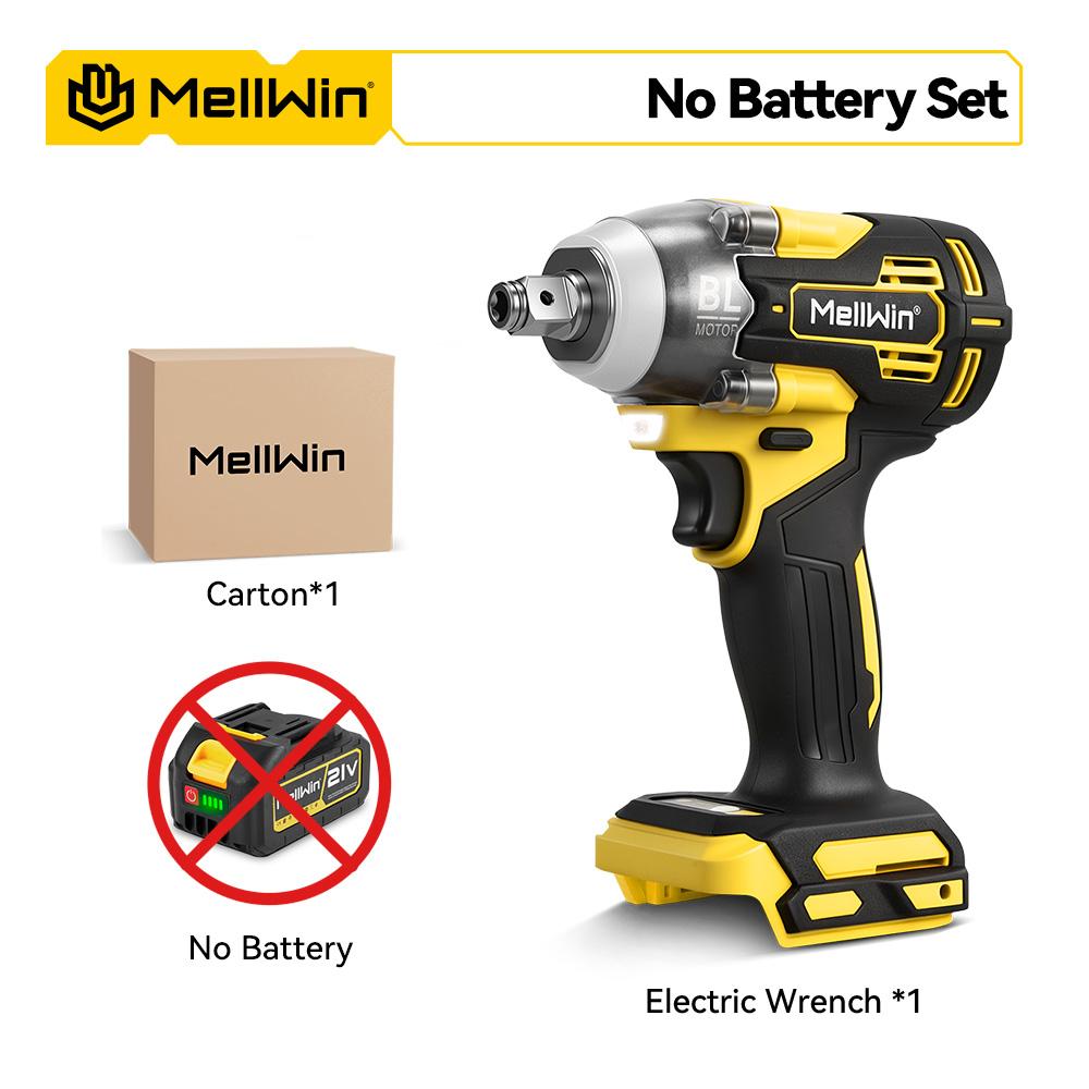 MELLWIN Bürstenloser 520N·m Multi Elektrischer Schlagschrauber Satz 3IN1 Bohrmaschine Schraubendreher Reparaturwerkzeug Für Makita 18V Akku Pin Without Battery