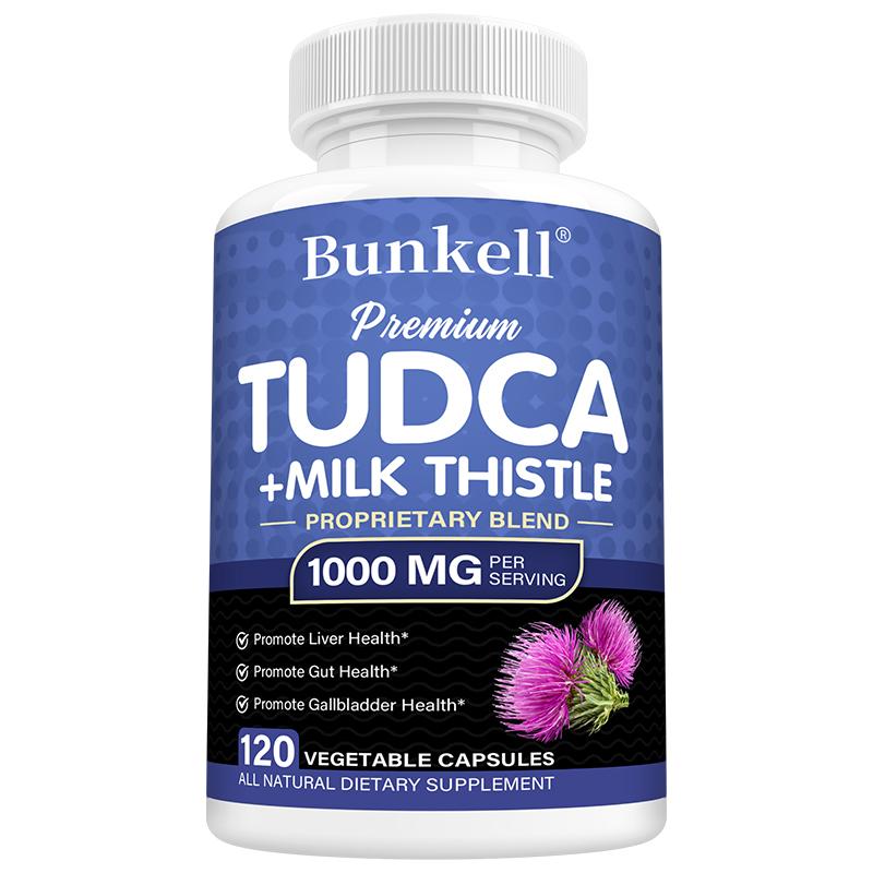 Premium TUDCA Leberunterstützung Nahrungsergänzungsmittel 1000 mg - 120 Kapseln 120 Capsules
