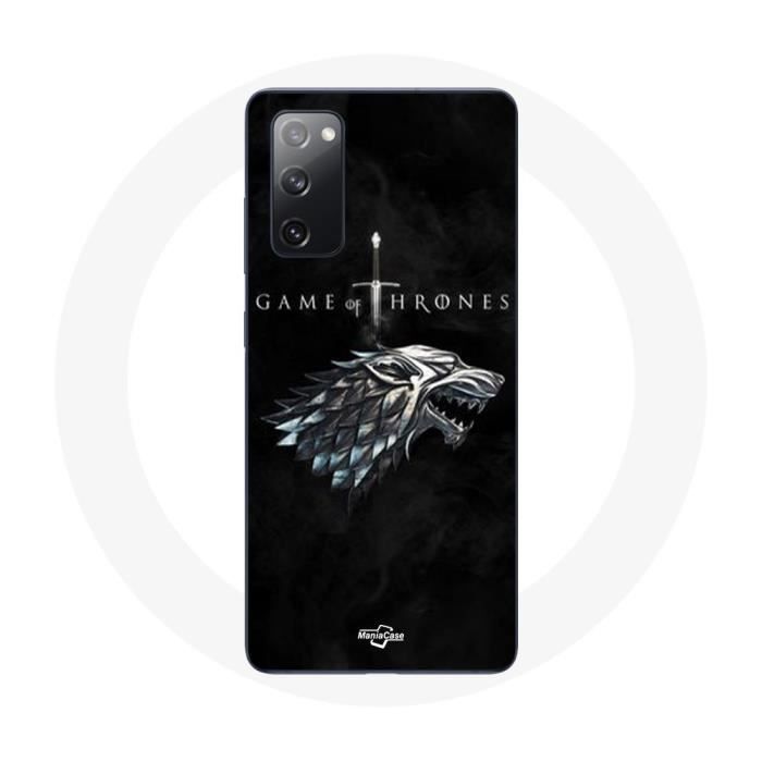Hülle für Samsung Galaxy S20 FE Game of Thrones Staffel 8 Game of Thrones House Stark Logo Der Winter kommt