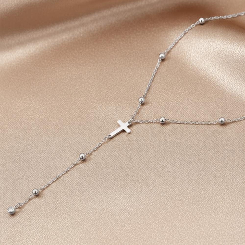 Neue Kreativität Engelsflügel Einzigartiges Design Anhänger Halskette Klassische Accessoires All-Match Persönlichkeit Schlüsselbein Kette Charme Schmuck beige