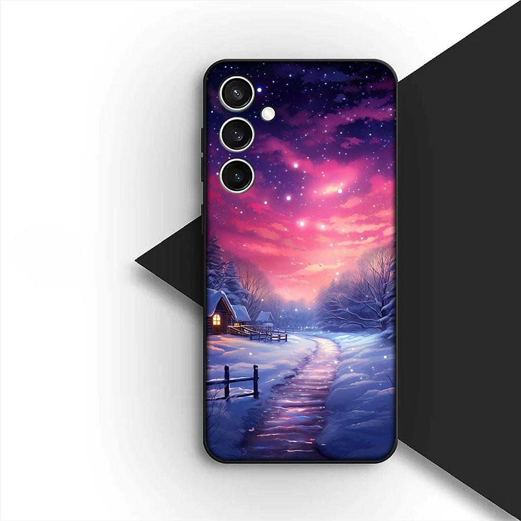Hülle für Huawei P30 P20 Mate 20 Lite Pro Y7 Y6P Y7A 2019 Nova 5T 3I Hülle Handyhülle Berg Universum Galaxie Meer Strand Reisen Huawei P30 Pro