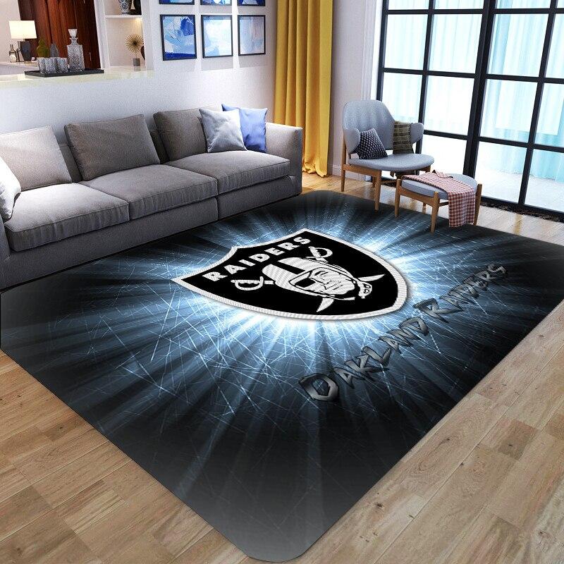 Große Größe Oakland Raiders - Teppich Dekorative Fußmatte Teppich Teppich Teppich Rechteck 40cm by 60cm