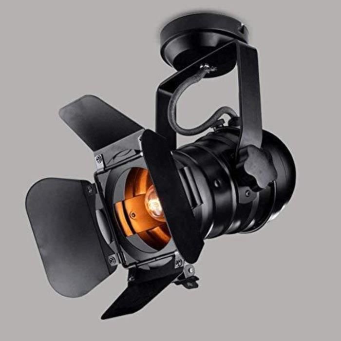 Große Größe L31 * B17 * H35cm Industrielle Deckenleuchte, E27 Metall Verstellbare Deckenleuchte, Industrielle Deckenleuchte Leuchte