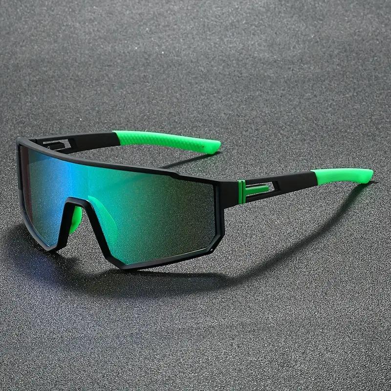Neue quadratische Sport-Sonnenbrille für Radsport, Unisex, UV400, Radsport-Brille, geeignet für Laufen, Wandern, Winddichte Brille, Outdoor-Brille