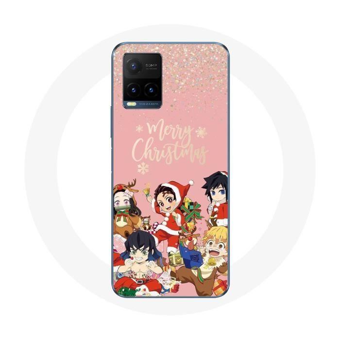 Hülle für Vivo Y21s 2021 / Y21 2021 Demon Slayer Merry Christmas Poster Anime Manga