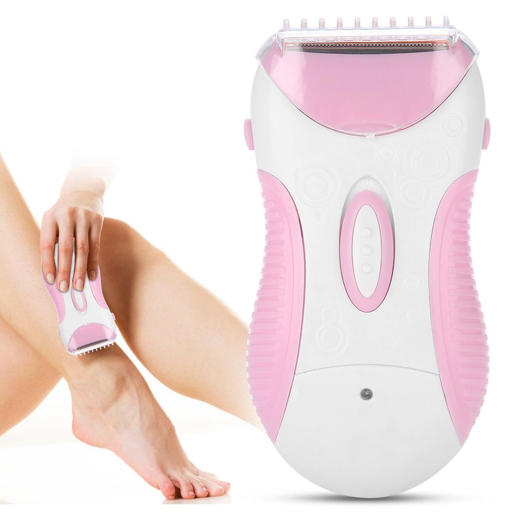 Elektrischer Epilierer für Frauen, schmerzlose Haarentfernung in Achselhöhlen, Bikinizone, Beinen, wiederaufladbar