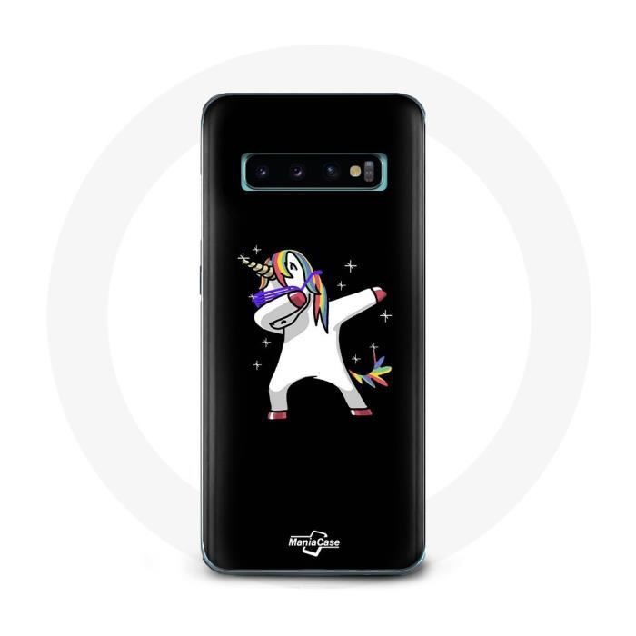 Hülle für Samsung Galaxy S10 Dab Einhorn Einhorn