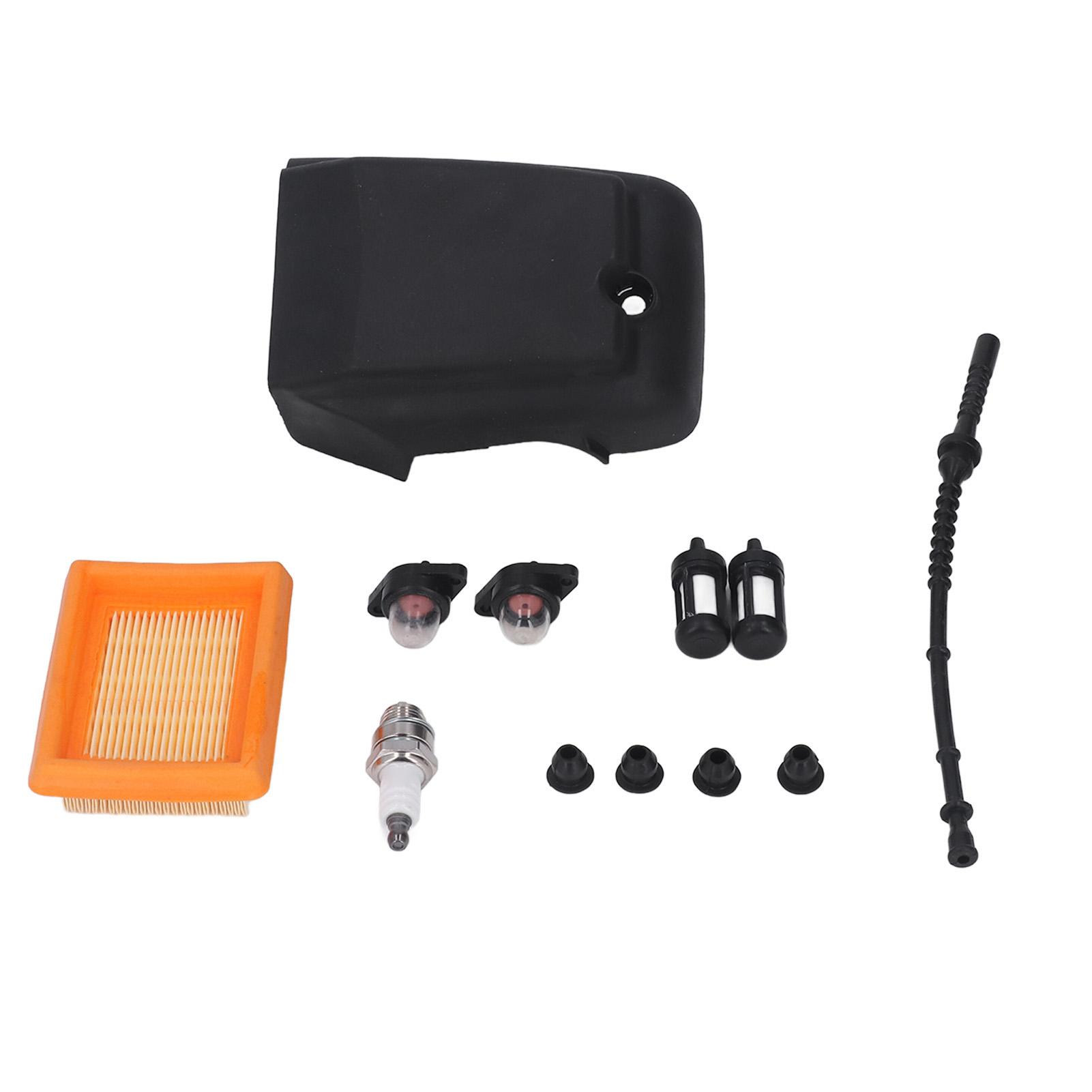 Trimmer Luftfilterabdeckung Kit ABS Gummi Gute Verschleißfestigkeit Trimmer Ersatzteile für Stihl