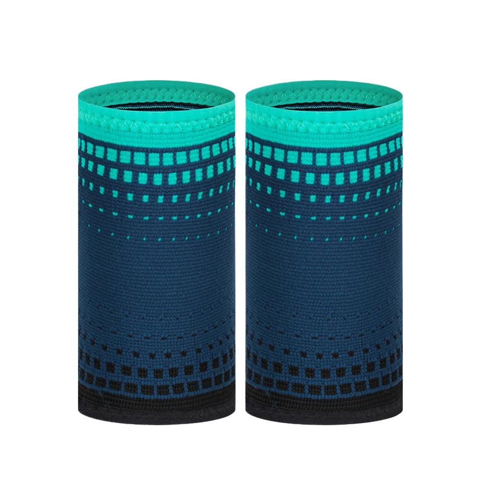 1 Paar Sport-Armband, Handgelenk-Schweißband, Tennis-Sport-Armband, Volleyball-Fitnessstudio-Handgelenkstütze, Schweißband, Handtuch, Armband, Wickel dunkelblau