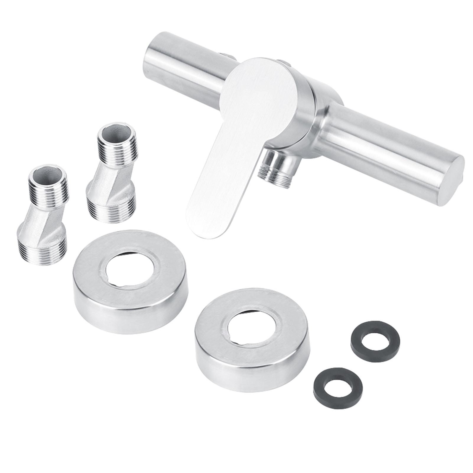 304 Edelstahl Dusche Wasserhahn Bad Dusche Heiß Kalt Wasserhahn G1/2in304 Edelstahl