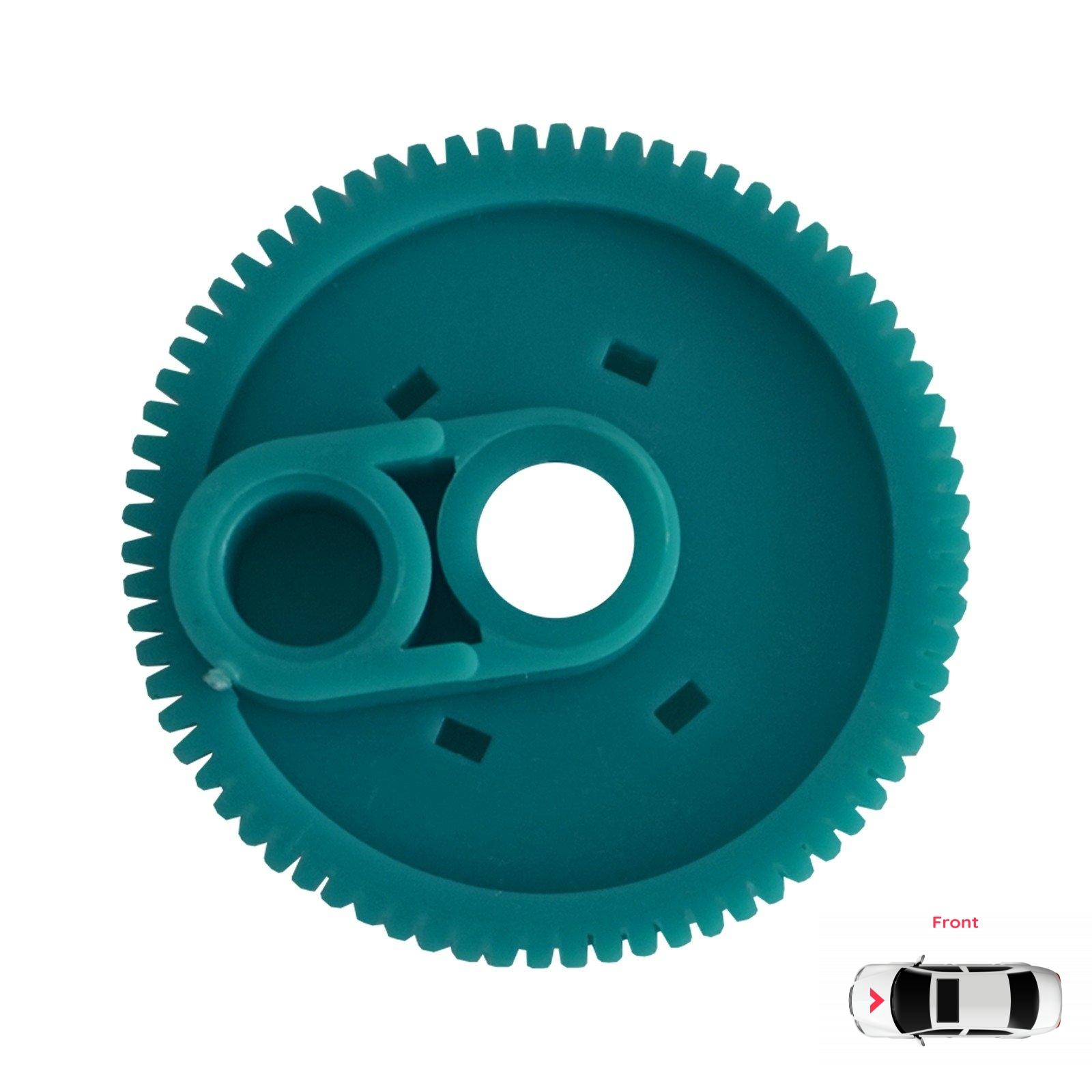 BROSS Autoteile BGE610 Reparaturzahnrad für Wischermotor vorn in der Kabine 50032309 für New Holland Traktor, 74 Zähne Durchmesser: 45 mm