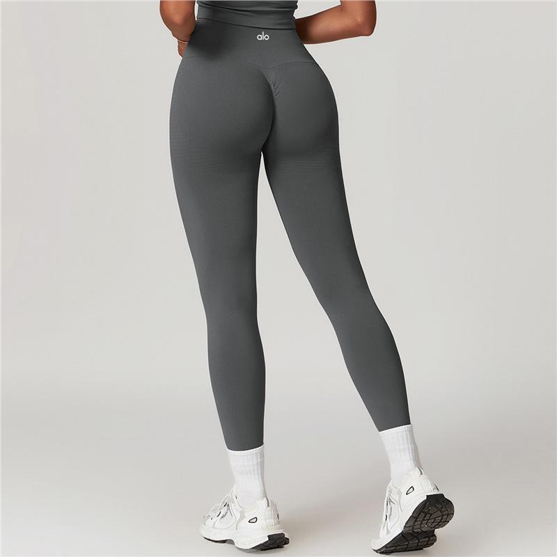 Alo Yoga High-Waisted Tummy Control Po-Hebende Fitnesshose für Yoga, Radfahren, Laufen & Pilates Small