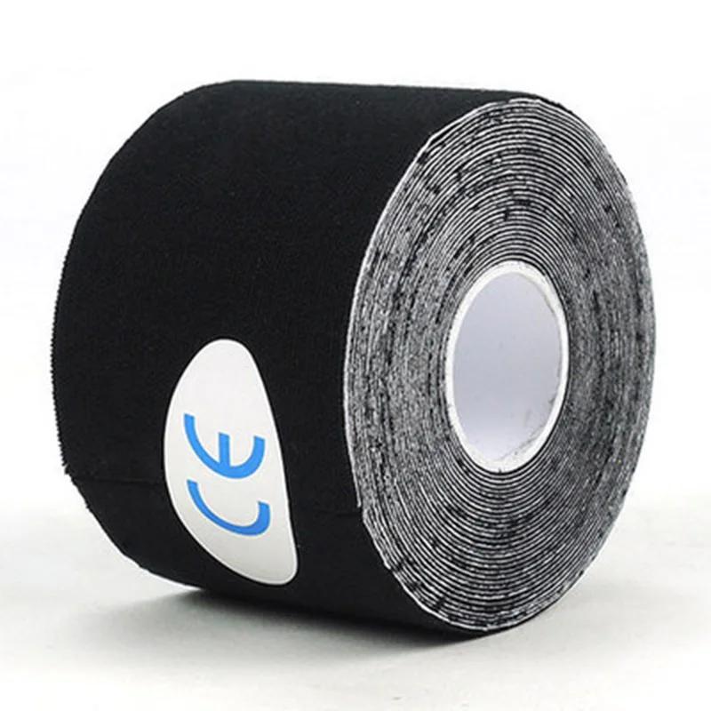 5 Rollen Kinesiologie Tape Sportbänder Gym Tennis Fitness Laufband 5cm 5m