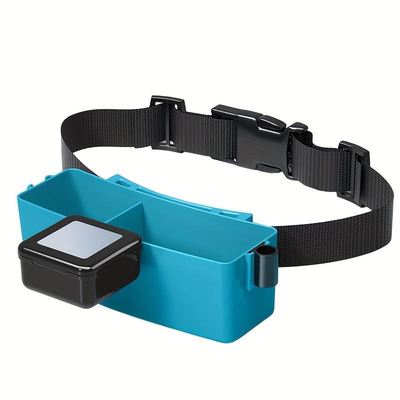 1 Stück Stream Walking Angelzubehör Gürteltasche Köderbox Hüfttasche Hüftmontierte Köderschale Glutenbox Wildfischerei Schnellgang-Angelset 1pc black