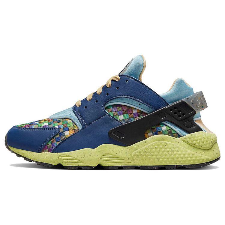 Nike Air Huarache Crater Premium Mehrfarbig Gewebt Herren Sneaker Blau Mystic-Navy Verwaschenes Blau DM0863-400 44