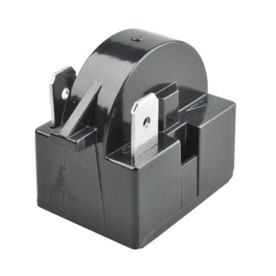 3PIN Terminals Kühlschrank Kompressor Starter 220V 12Ohm Universal Einfache Installation Starter Kühlschrank Teile schwarz