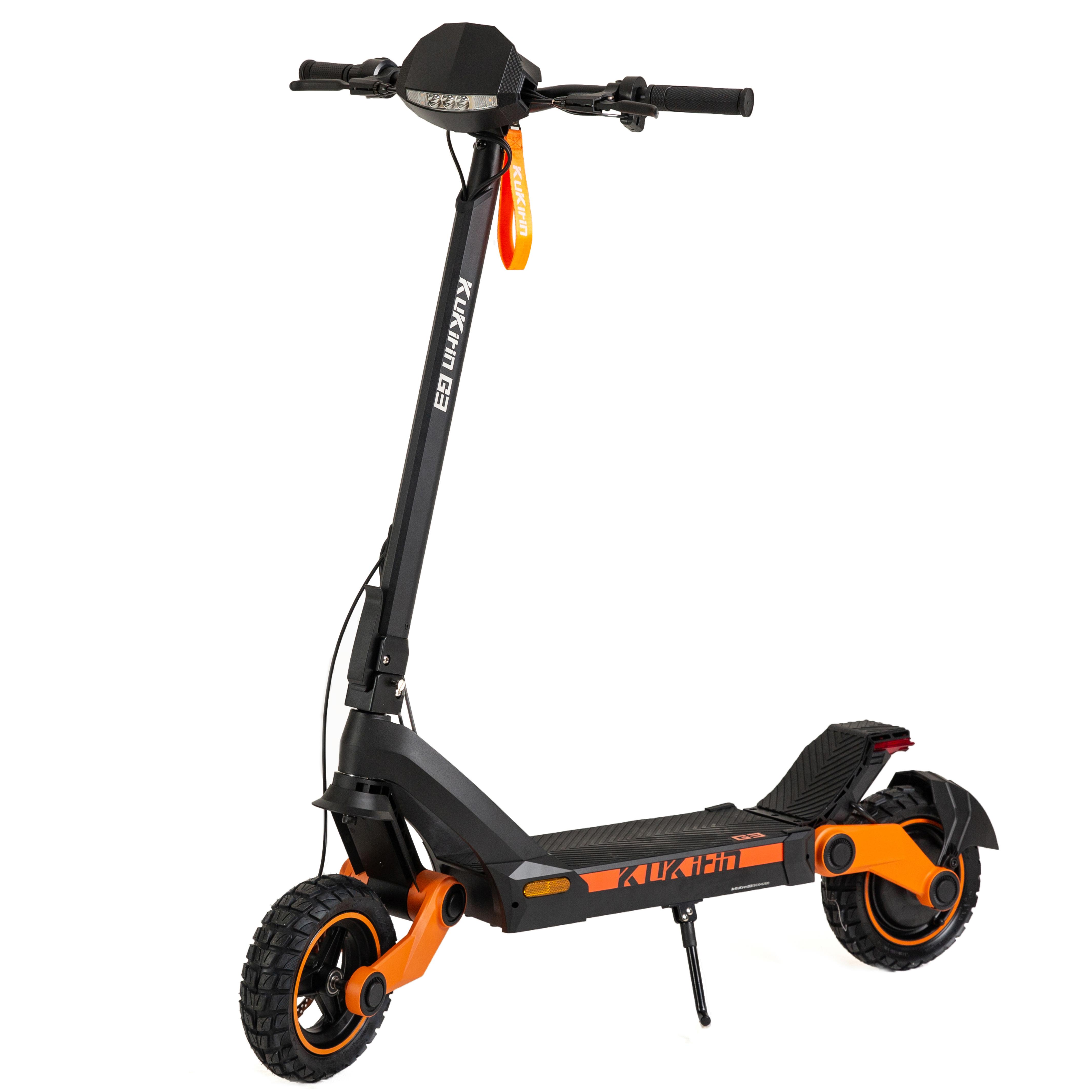 KuKirin G3 Erwachsener City Multi Terrain Elektroroller 1200W Motor 52V18Ah Batterie 10 Zoll Straßenreifen Faltbarer Elektroroller