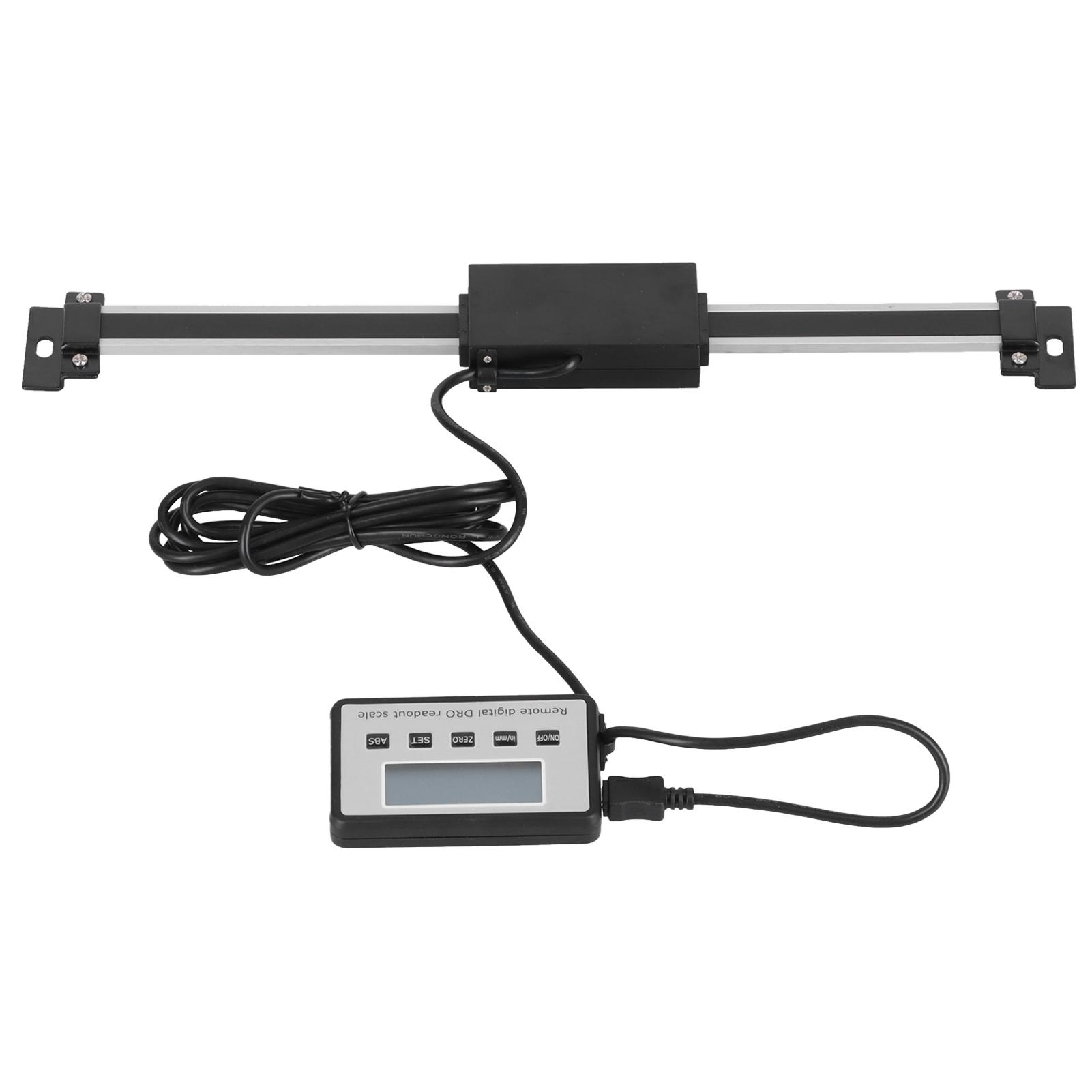 Digitale Anzeige, lineare metrische und imperiale Linearskala mit Digitalanzeige für Drehbank, 0,500 mm