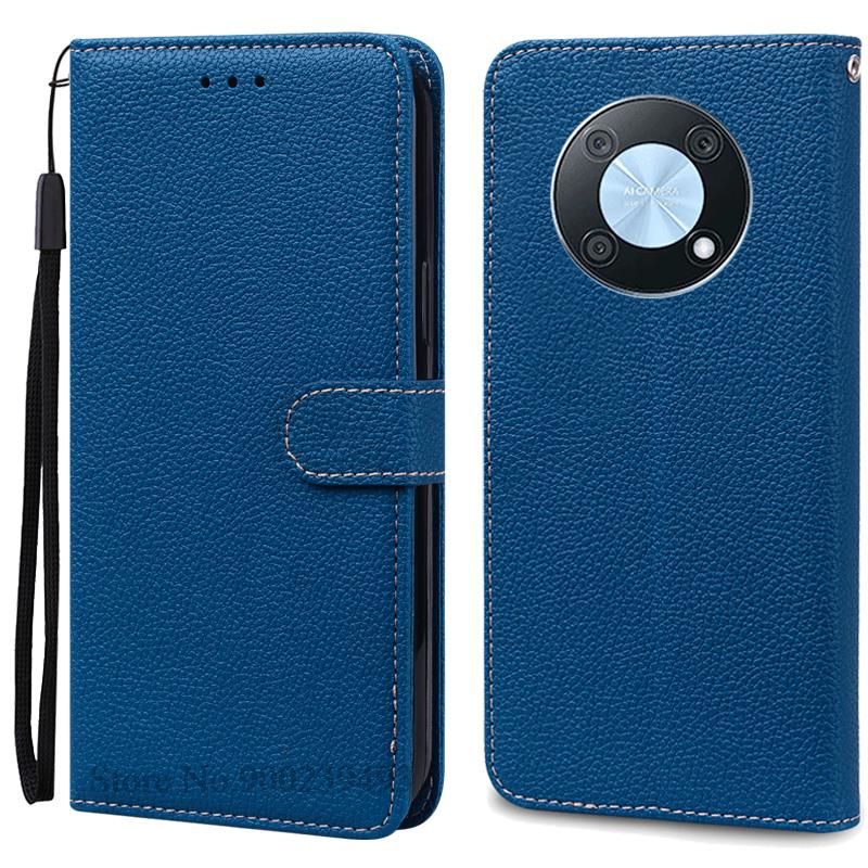 Nova Y90 Hülle Für Huawei Nova Y90 Hülle Brieftasche Flip Cover Für Huawei Nova Y90 Hülle NovaY90 Y 90 CTR-LX2 CTR-LX1 Hülle Fundas For Huawei Nova Y90 navy blau