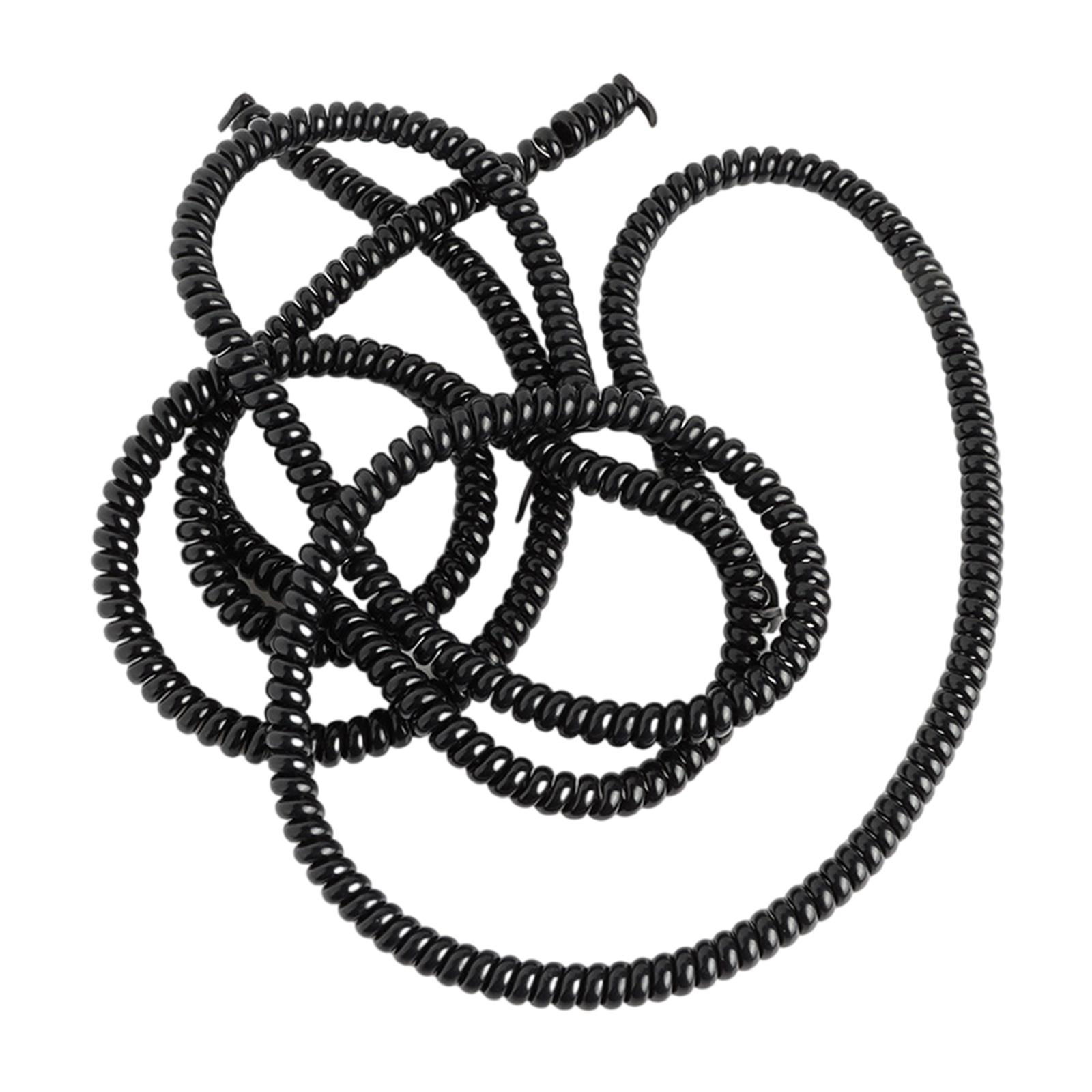 Elektroroller Bremskabel-Gehäuse Schutzhülle Roller Spiralschlauch Kabelhülle Bremsleitung Spiralschlauch Wicklungen black