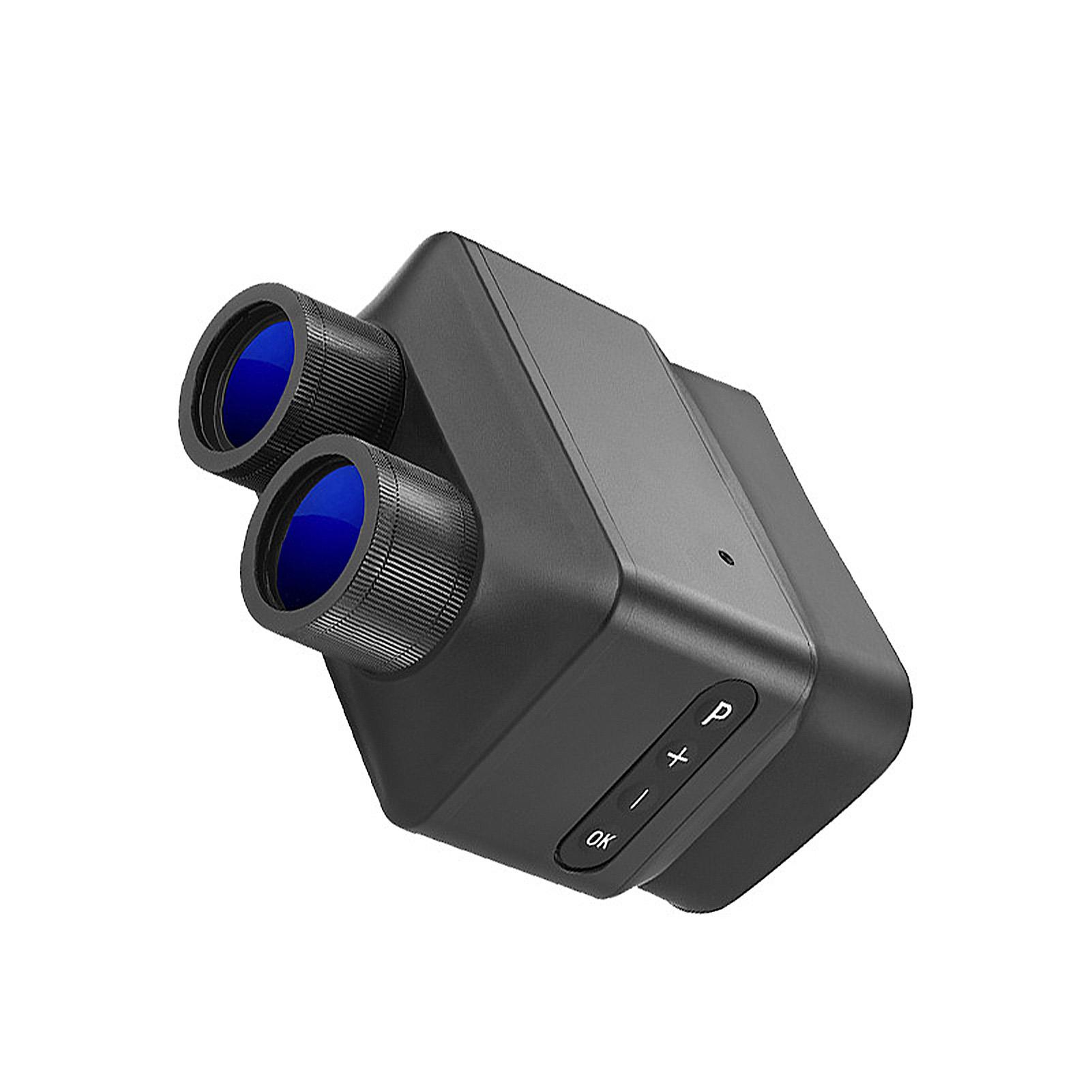 Nachtsichtgerät 850 nm Infrarot-Fernglas Low Light 5X Digitalzoom-Teleskop schwarz