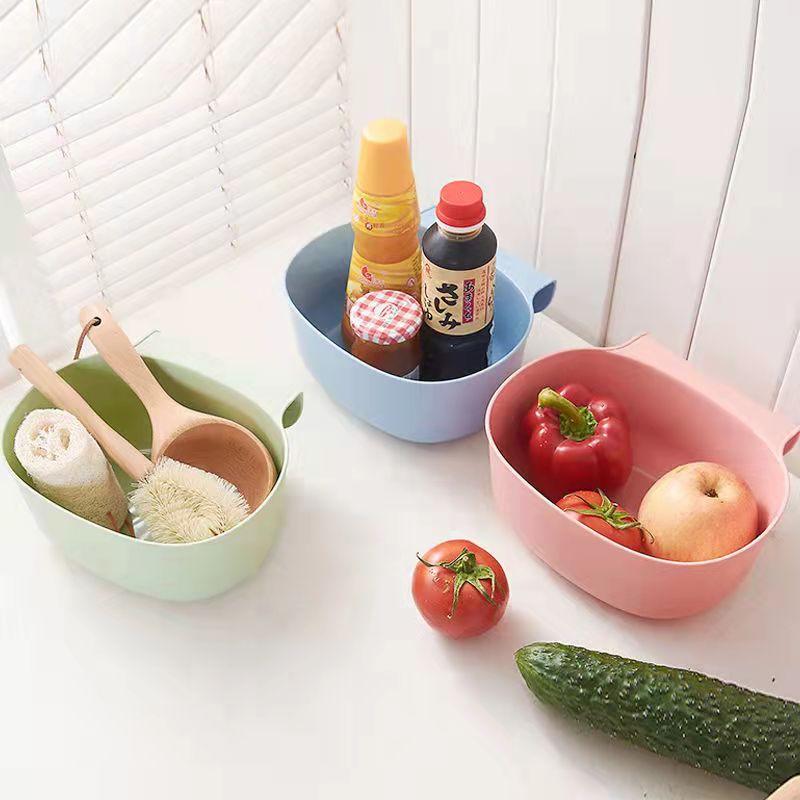 3-teiliger Wand-Mülleimer, Spülbecken-Aufbewahrungsbox, Küchenschranktür, hängender Mülleimer, Kunststoff-Aufbewahrungsbox, Müllkorb, Küchenorganizer 3pcs