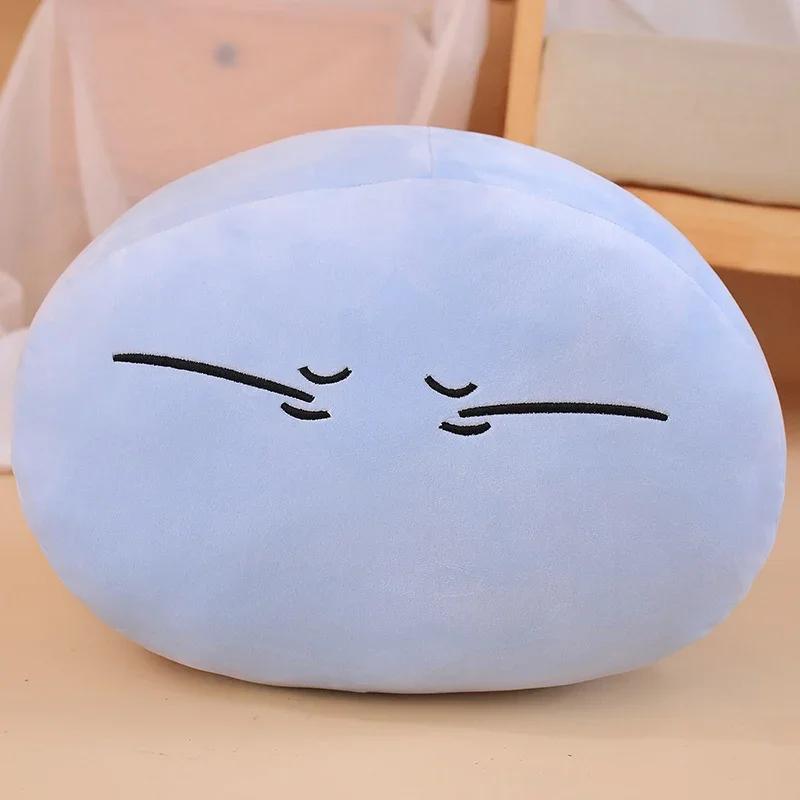 Rimuru Tempest Plüschtiere Anime Die Zeit, als ich als Schleim wiedergeboren wurde Rimuru Tempest Kissen für Kinder Baby Weihnachtsgeschenke 28cm white