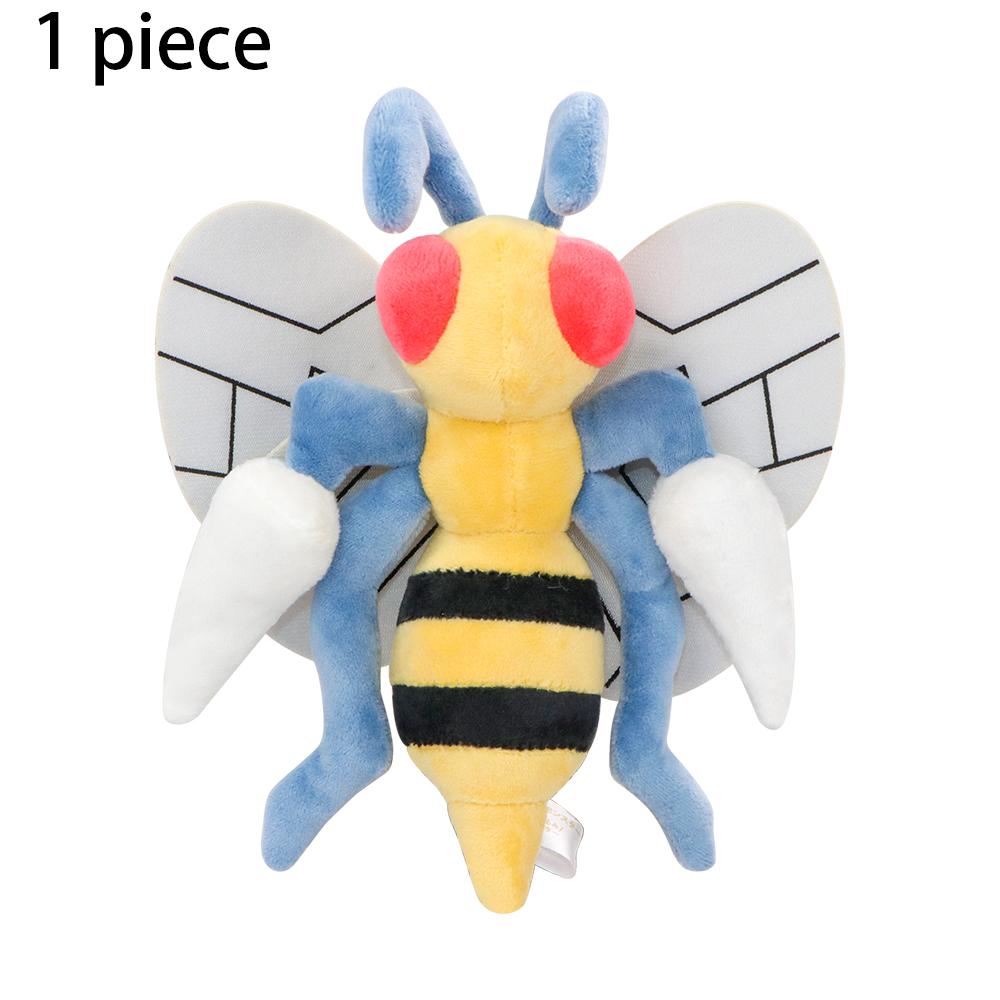 Bibor Pokemon Plüschtiere Giftbiene Pokemon Puppen Hohe Qualität Heiß Animation Spiele Sammlung Geburtstagsgeschenke Großhandel gray