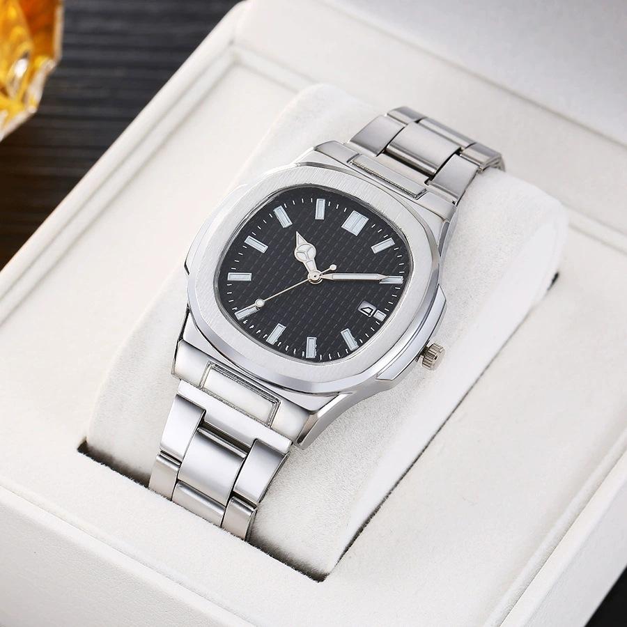 Topmarke Herrenuhren Modestile Herren Quarzarmbanduhren Originaldesign Herren Beste Geschenke Uhr schwarz