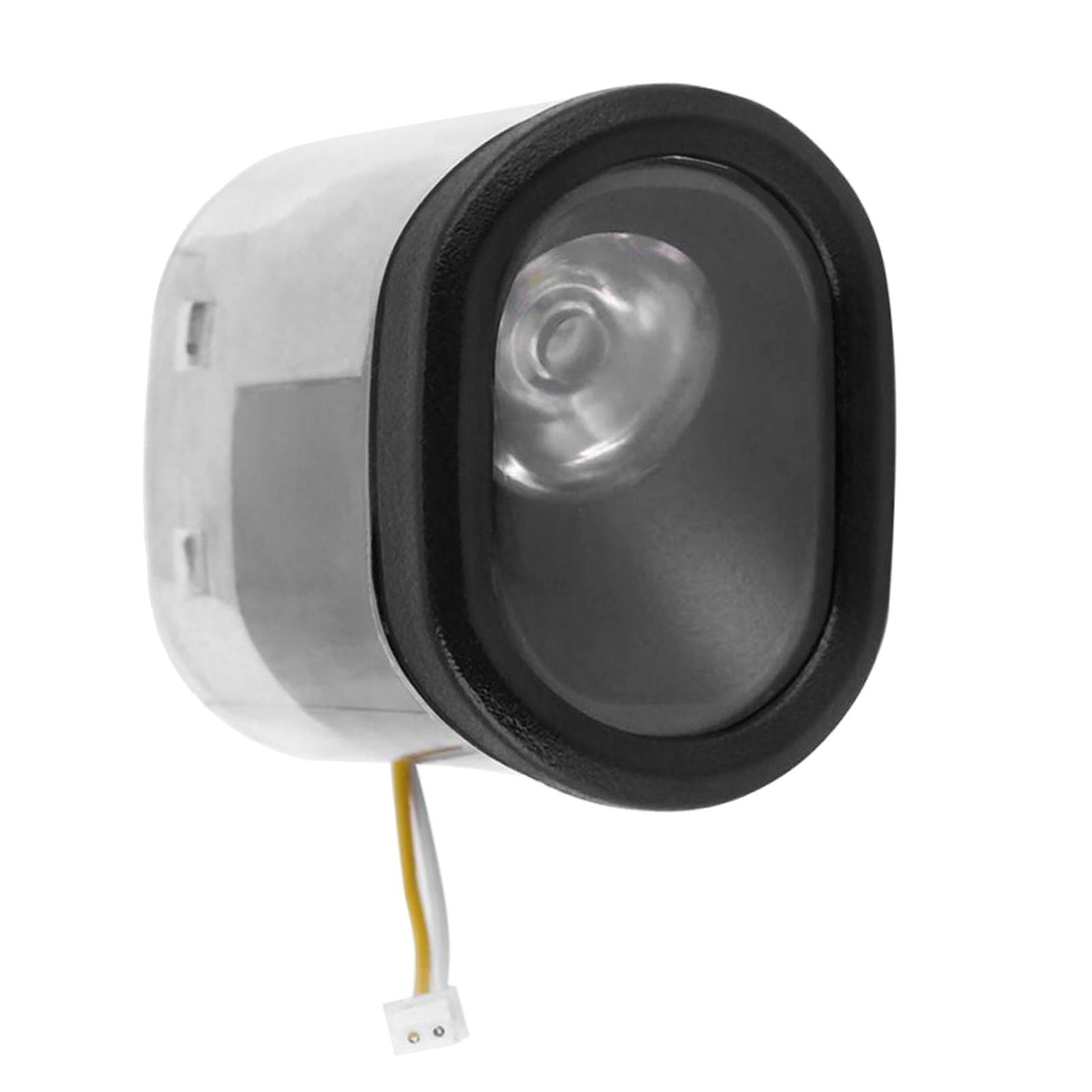 Elektroroller-Scheinwerfer-Ersatz für Ninebot Es2 ES3 Es4 E-Scooter Frontlampe LED-Licht Ebike schwarz