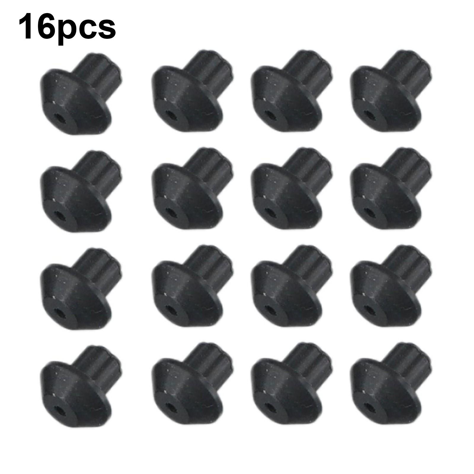 16er-Pack Ersatz-Gasherd-Gummifüße Kompatibel mit Für GE WB2K101 gray