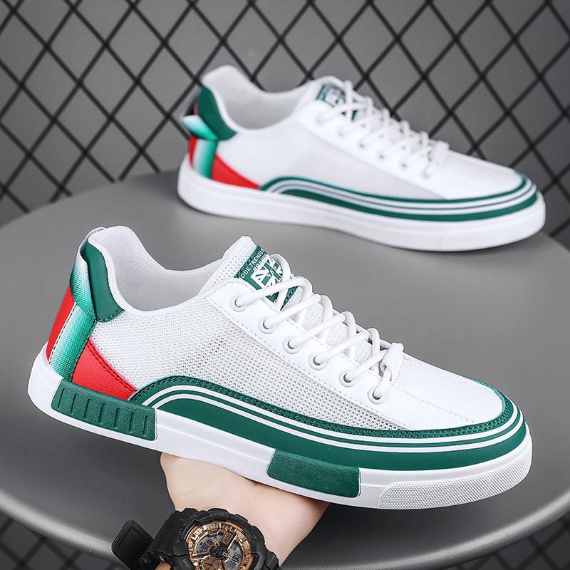 Männer Schuhe Turnschuhe Herren Casual Schuhe Luxus Große Größe 47 Atmungsaktive Männer Wanderschuhe Trend Schuhe für Männer Laufschuhe männlichen Schuhe 38 grün