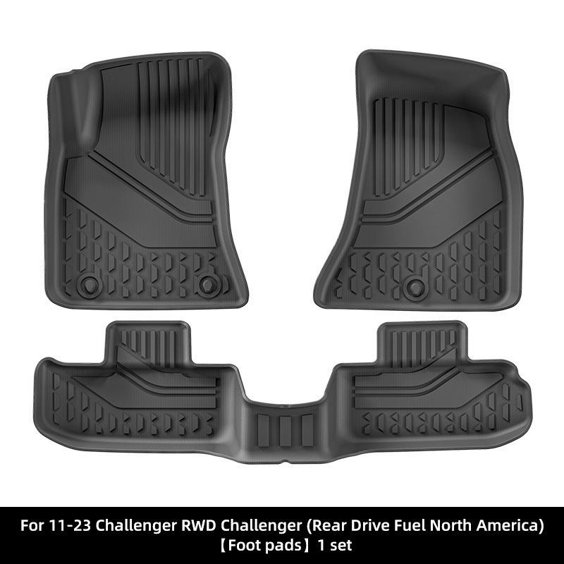 Ganzjahres-TPE-Fußmatten für 2011-2023 Dodge Challenger
