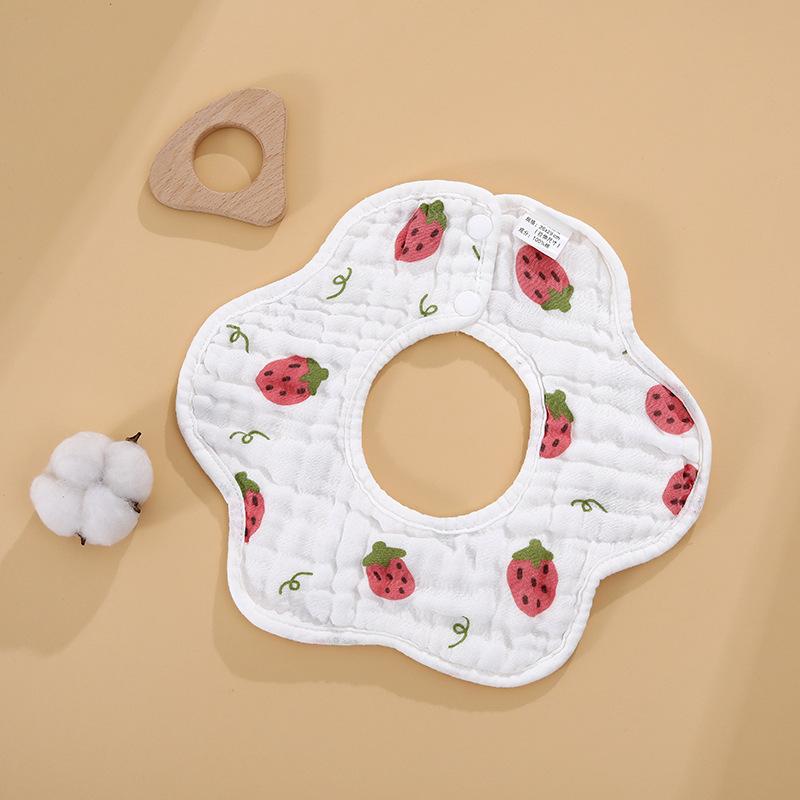 Baby Lätzchen 360 Grad Rotation 8 Schichten Gaze Musselin Baby Kinder Bandana Spucktuch Weiche Neugeborenen Säugling Speichel Handtuch Baby Zeug