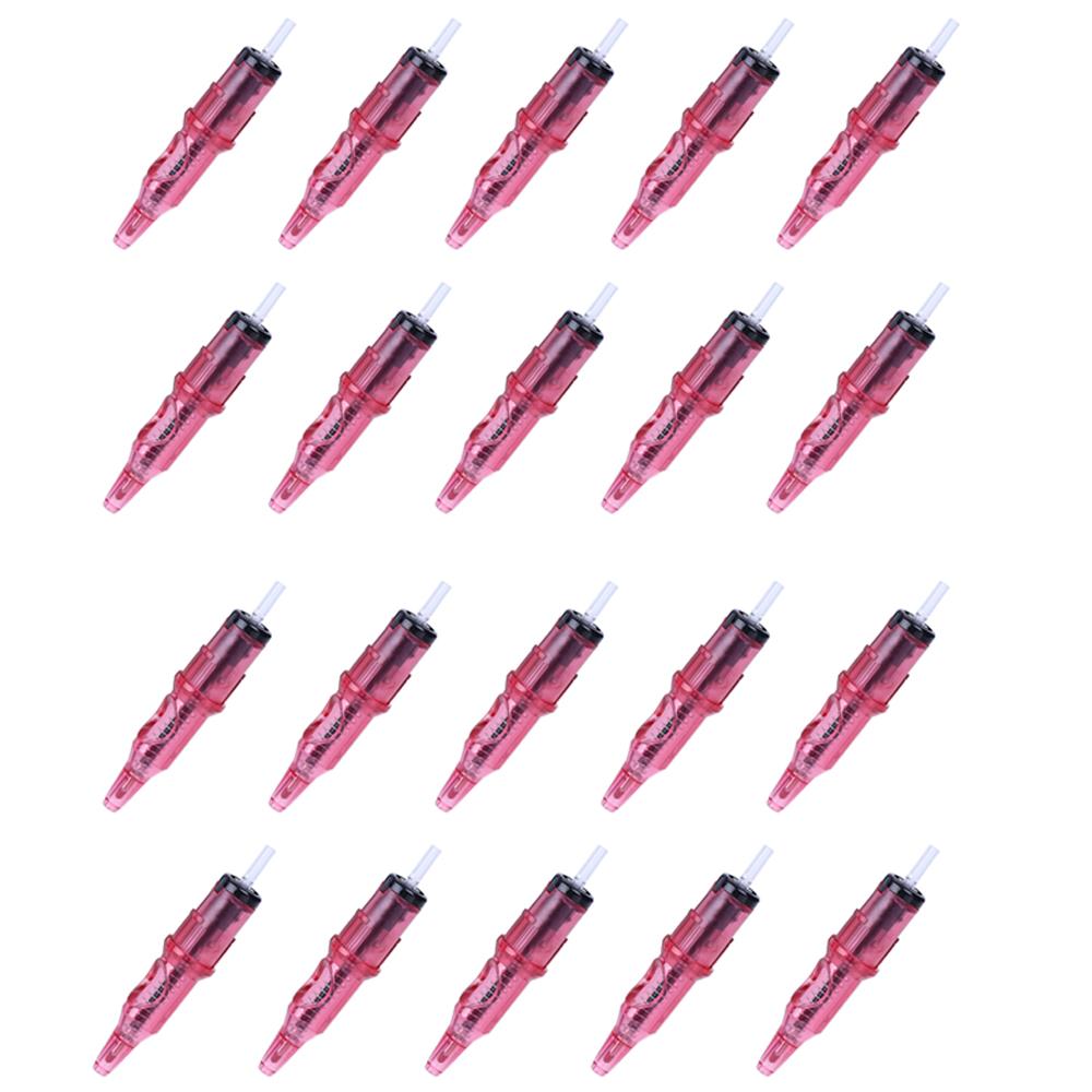 Tattoo-Kugelschreiber-Patrone, integrierter Bollpoint-Stift, Tattoo-Künstler-Malpraxis-Werkzeuge rot