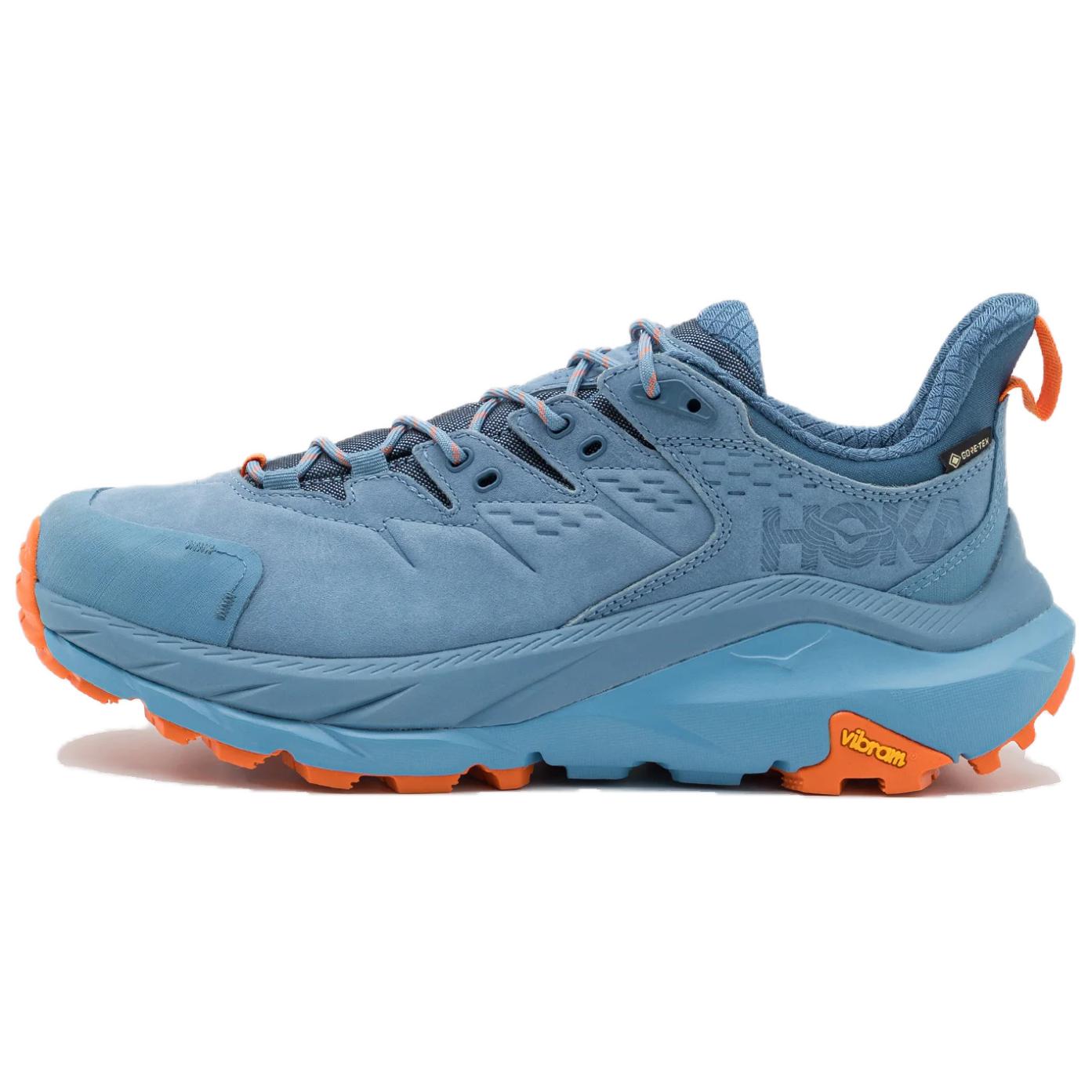 Hoka One One Kaha 2 Trendige Sportliche Rutschfeste Robuste Low-Top Wanderschuhe Herren Wanderschuhe Blau 1123190-BHD 42 gray