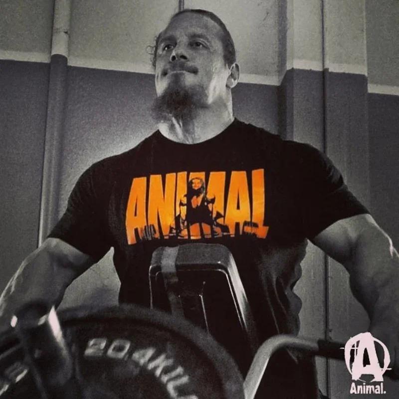 Sommer Fitnessstudio Fitness T-Shirt Locker Herren Baumwollshirt Bodybuilding Training Herren T-Shirt Übergröße Sport Kurzarm Jogger T-Shirt XXXXL armee grüne