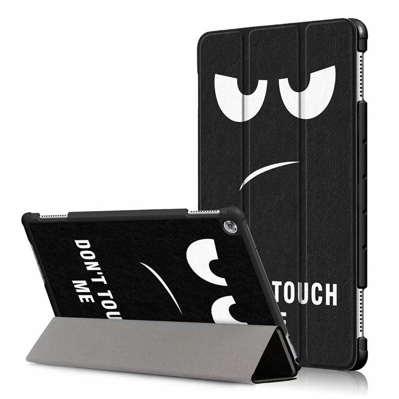 Hülle für Huawei MediaPad M5 Lite 10 BAH2-W19/L09/W09, ultradünne PU-Leder-Standabdeckung für Media Pad M5 Lite 8.0 Hülle M5 Lite 10.1 inch