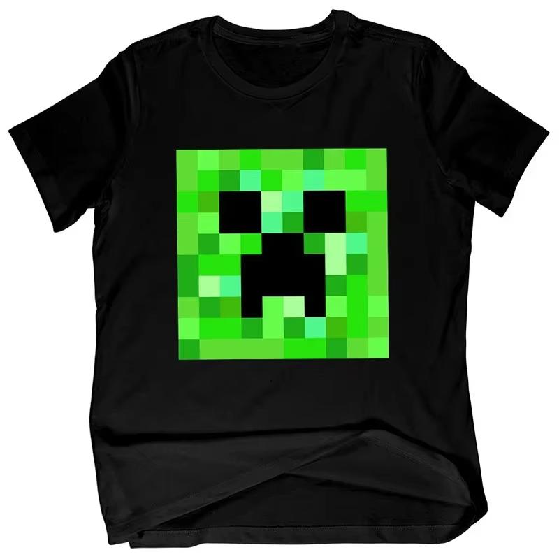 Herren Damen Grafik T-Shirts 90er Vintage Kleidung 2000er Tops Bekleidung Weiblich Gothic Stern Mädchen Y2k Kitty Emo Sommer Kinder T-Shirts L green