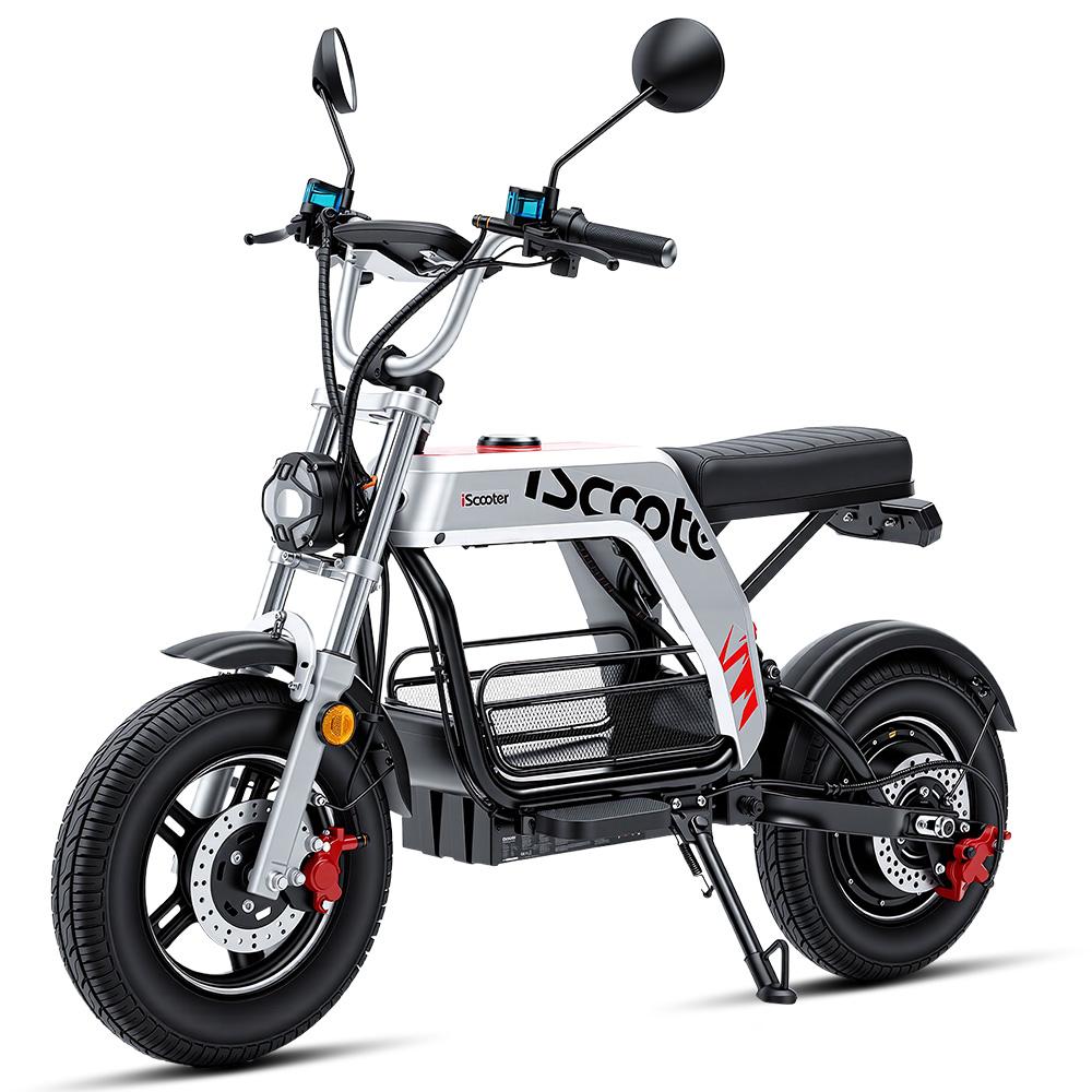 iScooter DX5 Pro Geländetauglicher Elektroroller für Erwachsene 2000W Motor 52V20AH Akku 150KG Traglast 100KM Reichweite Stadttauglicher EScooter