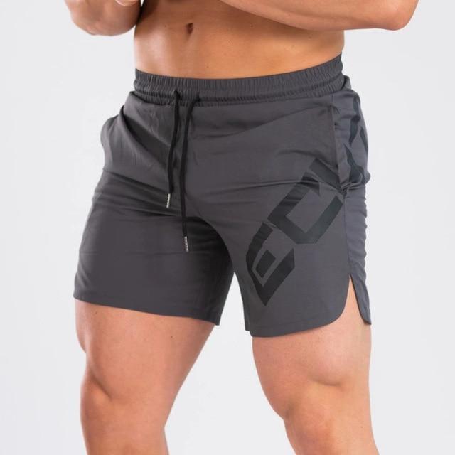 Laufshorts Herren Sport Jogging Fitness Shorts Quick Dry Herren Fitnessstudio Herren Fitness Fußball Sport Fitnessstudios Herren Kurze Hosen XL graue