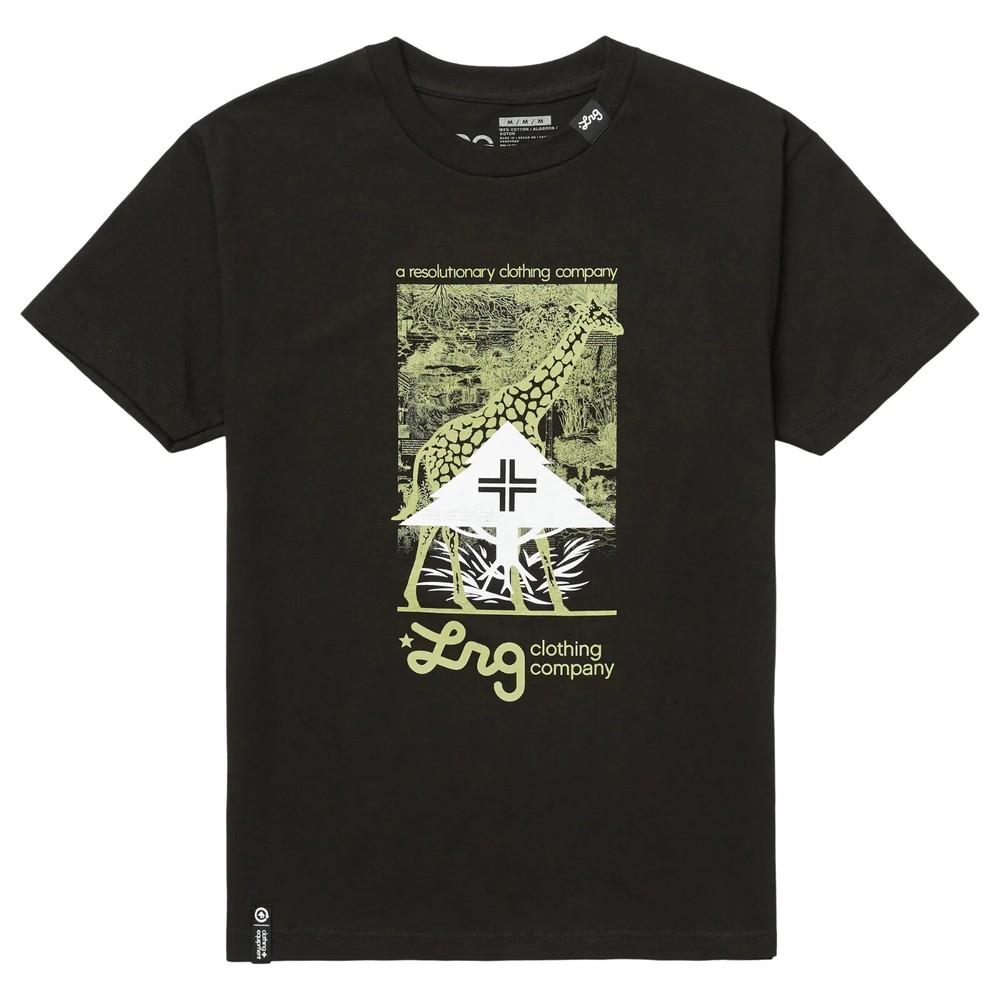 Lifted Research Group LRG Herren Von Grund auf Schwarz T-Shirt NWT Klein Unisex T-Shirt 5XL bunt