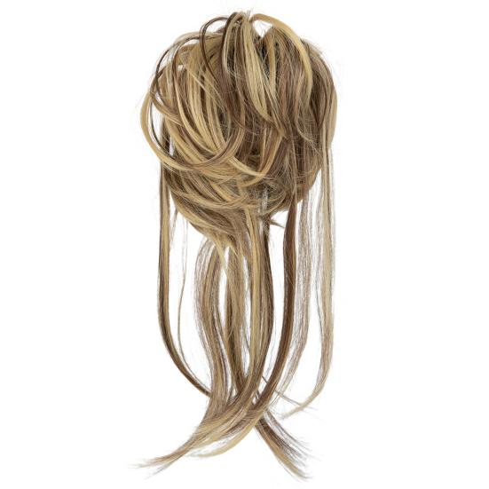 Chignon-Perücke, natürlich, dekorativ, weich, für Damen, Haarverlängerung, künstlicher Haarknoten, Dating-Versorgung K
