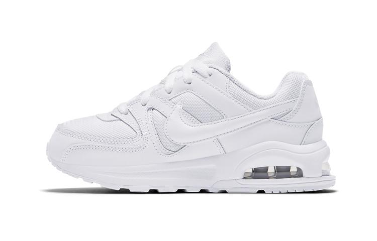 Nike Air Max Command Fle Luftpolster Dämpfung Abriebfest Atmungsaktiv Niedrig geschnitten Laufschuhe Weiß 844347-101 28