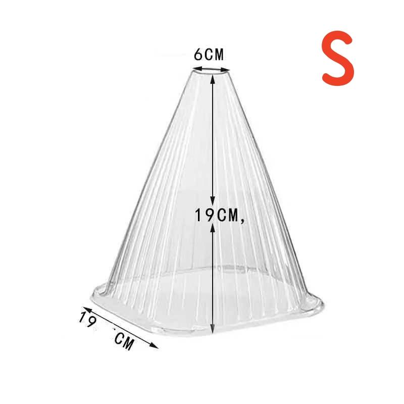 10/20Pcs Anlage Cloches Transparent Garten Cloches PET Kunststoff Mehrweg Kindergarten Abdeckung Anlage S-10PCS transparent
