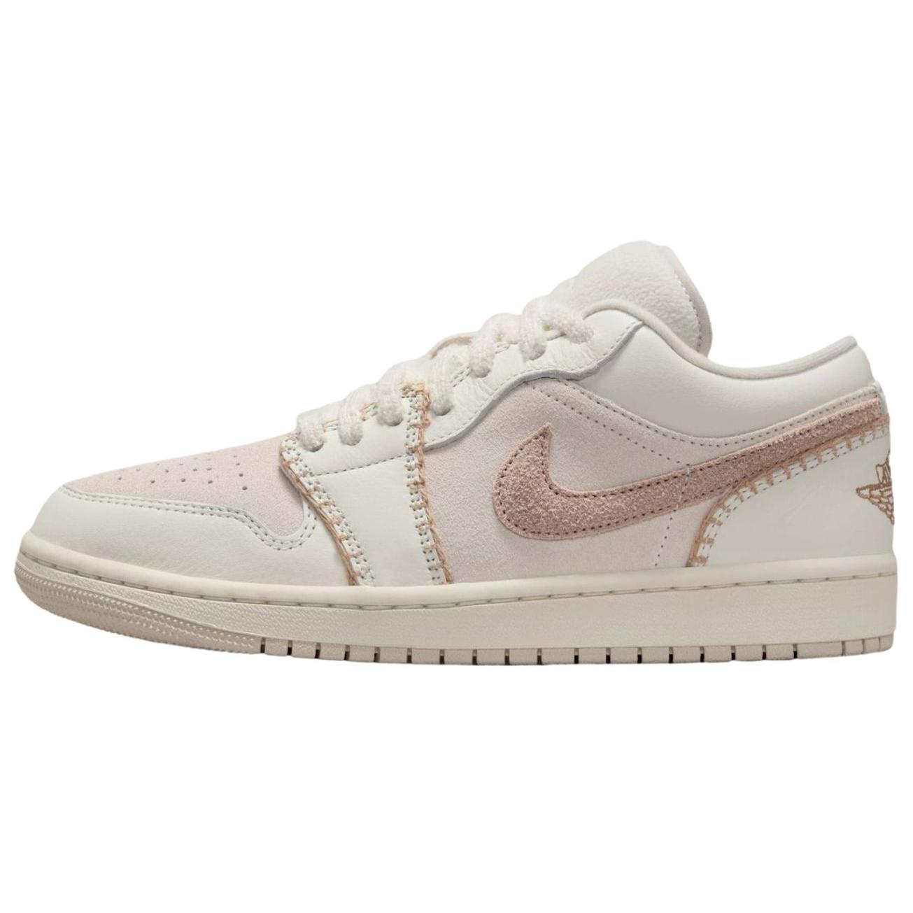 Air Jordan 1 Low Hanf Damen Sneaker Creme Light-Orewood-Brown Sail HV4268-120 44.5 white