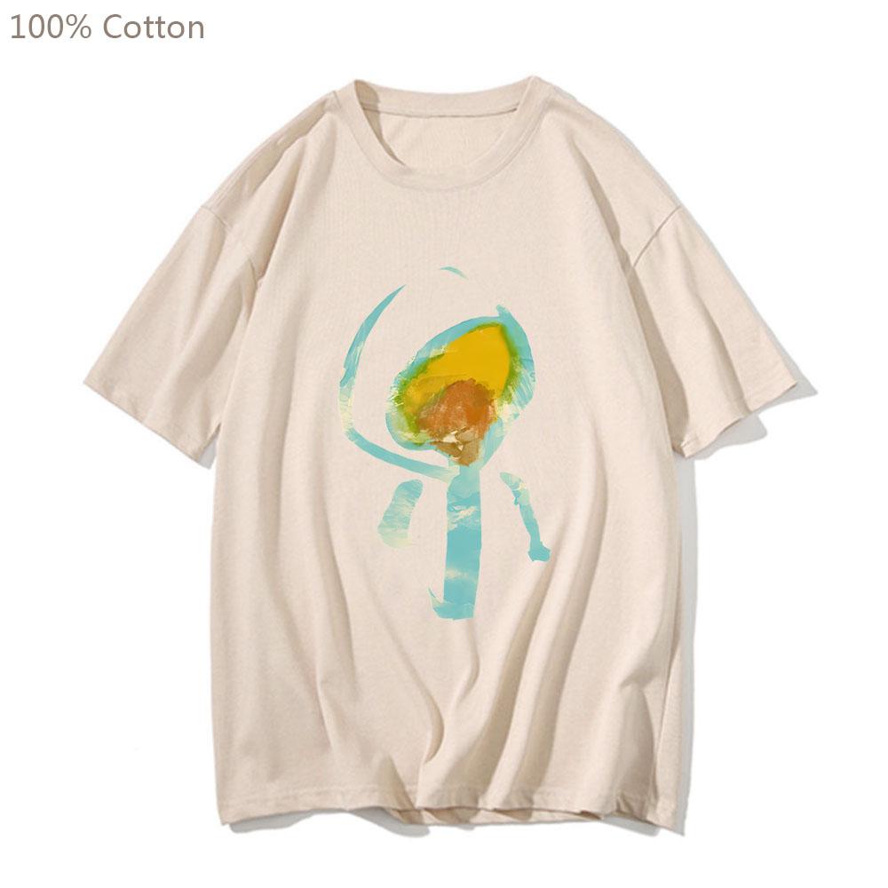 Nujabes Metaphorical Music Seba Jun T-Shirts HERREN Lo-Fi Jazz Hip Hop T-Shirts 100% Baumwolle Casual T-Shirts Four Seasons Anime Print Top XXL sand