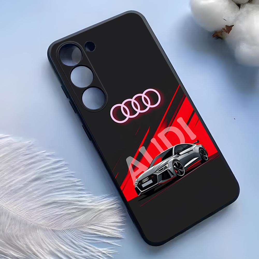 A-Audies RS Sport Auto Handyhülle Für Samsung S25 Ultra S24 S23 S22 S21 S20 Plus Fe Galaxy A54 A53 A34 A25 Silikonhülle Samsung S21 FE